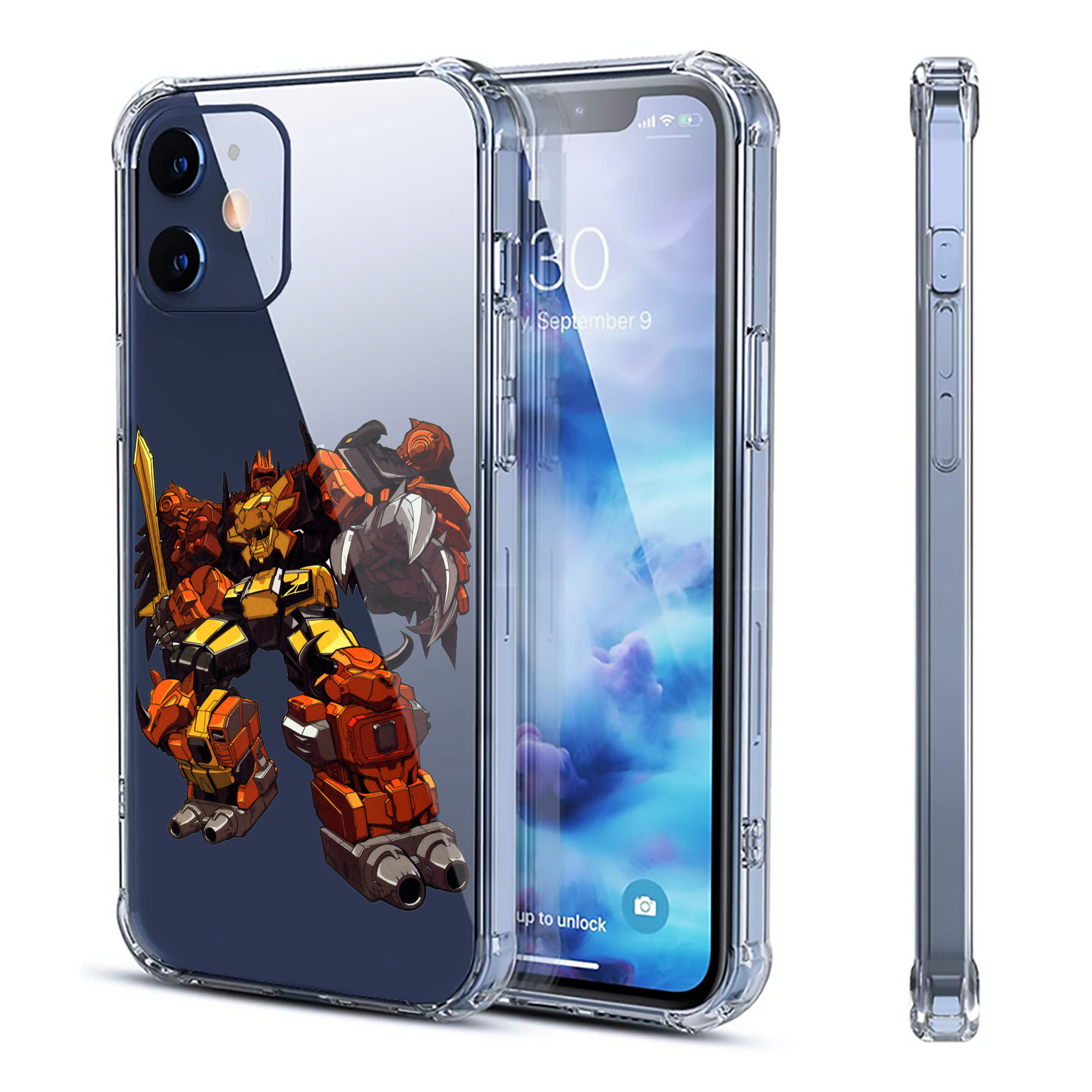 （画像用）  【iPhone 12シリーズ対応】透明スマホケース（クリアソフトケース）